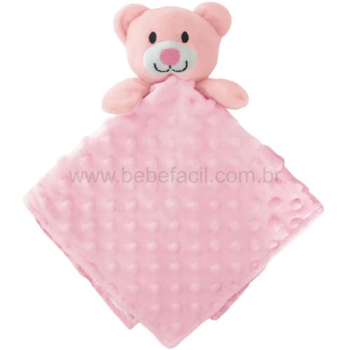 Naninha em soft Algodão Doce Rosa (3m+) - Buba