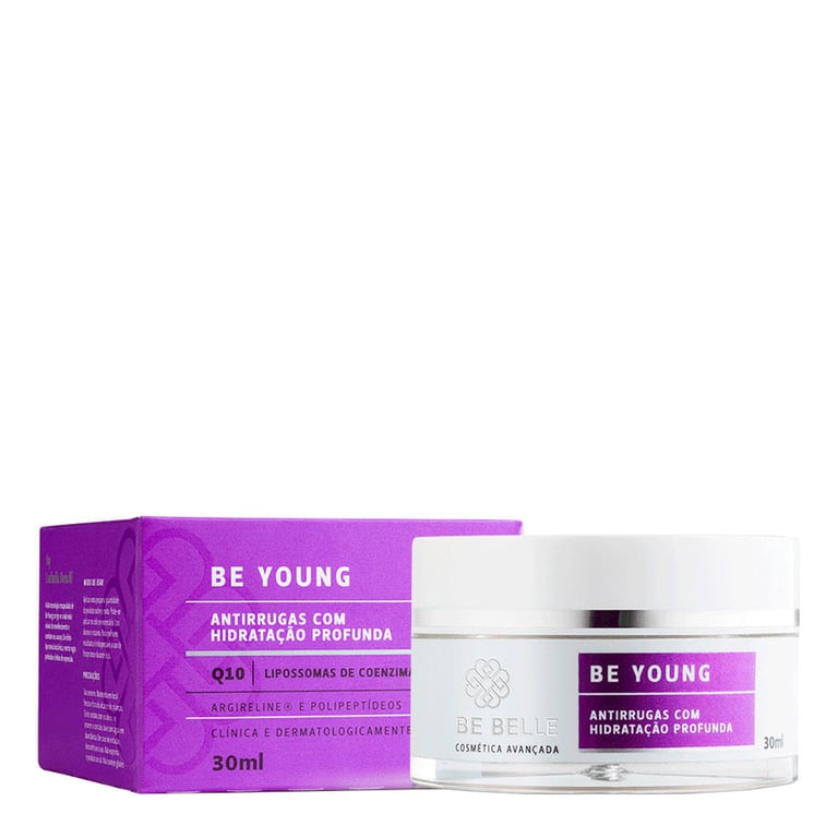 Creme Antirrugas Be Young Be Belle Hidratação Profunda 30ml