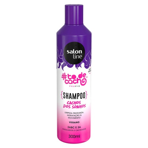 Shampoo Todecacho Cacho Dos Sonhos 300Ml - Salon Line To De Cacho