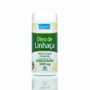 Óleo de Linhaça 1000mg Stem 60 Cápsulas