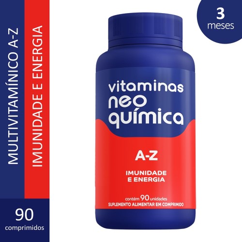 Vitamina Neo Química A a Z 90 comprimidos