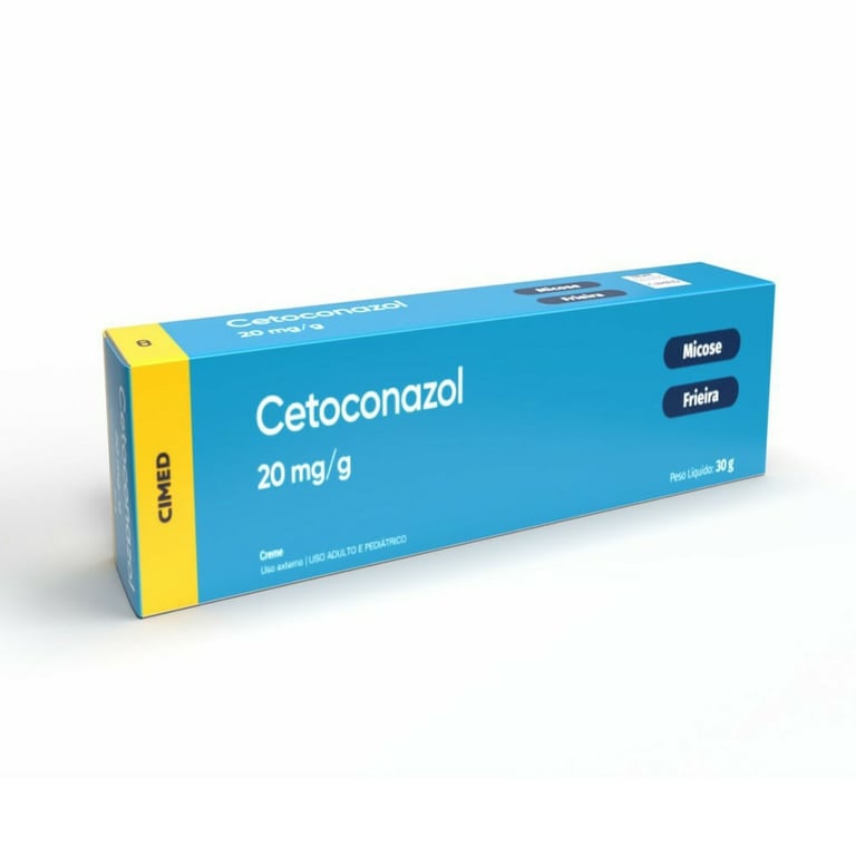 Cetoconazol 20mg/g Creme 30g Cimed Generico