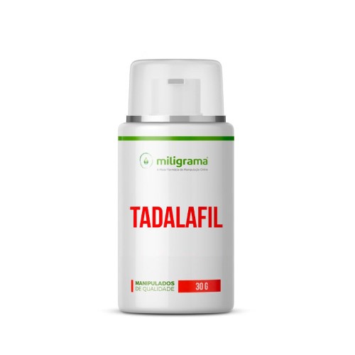 Tadalafil 10mg em gel transdérmico 30 gramas