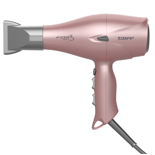 Secador De Cabelo Fox 3 Soft Rosé 2200w Taiff 127v