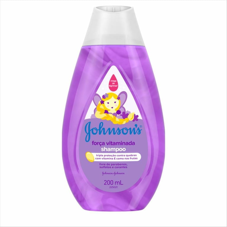 Shampoo Johnson’s Força Vitaminada