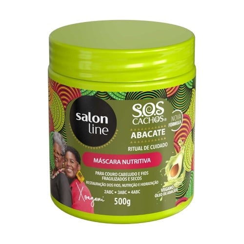 Máscara Nutritiva Salon Line SOS Cachos Abacate 500g