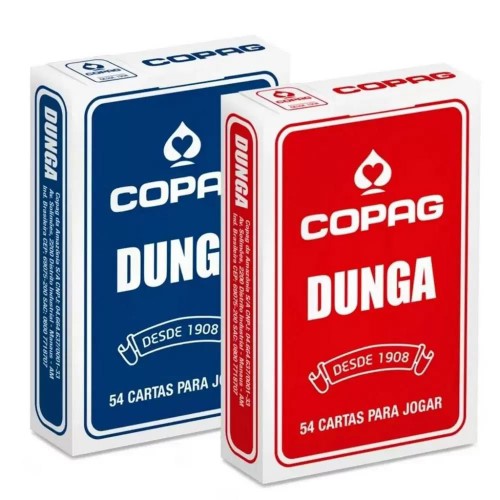 Baralho Copag Dunga Cartucho com 54 Cartas para Jogar