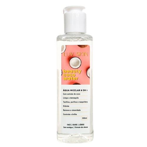 Água Micelar Luv Beauty Multifuncional Coco Water