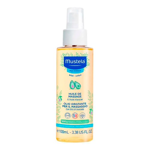 Óleo De Massagem Mustela Bebê Spray Com 100ml