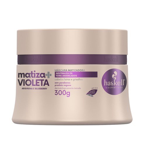 Máscara Matizadora Haskell Matiza+ Violeta 300g