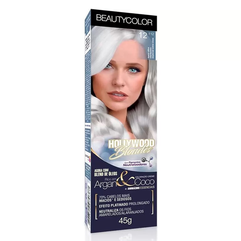 Tintura Beautycolor Louro Ultra Claríssimo Extra Cinza 12.112