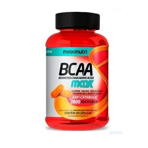 Suplemento Alimentar BCAA Maxx 2800 Maxinutri - 120 Cápsulas