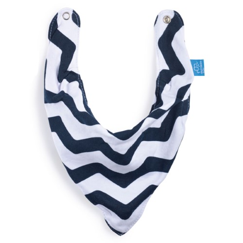 Babador Bandana para bebê Bib Style Chevron - Multikids Baby