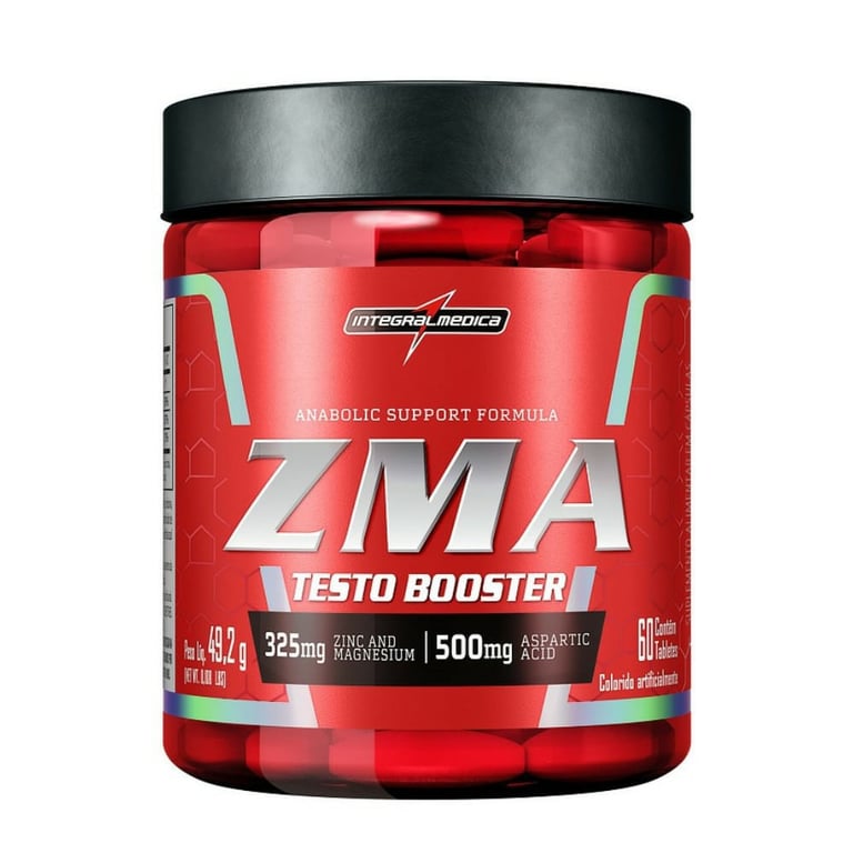 Suplemento Alimentar Zma Testo Booster Integralmédica 60 Cápsulas