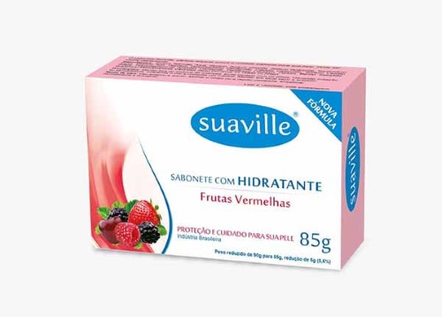 Sabonete Suaville Frutas Vermelhas 85G