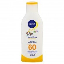 Protetor Solar Nivea Sun Kids Sensitive & Pure Fps 60 125ml