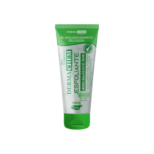 Gel Esfoliante Enzimático Dermachem Pele Oleosa com 100g