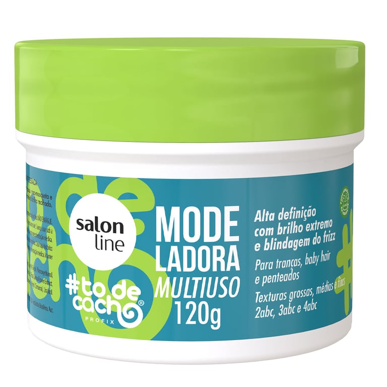 Creme Capilar Modeladora Multiuso #Todecacho Salon Line 120g