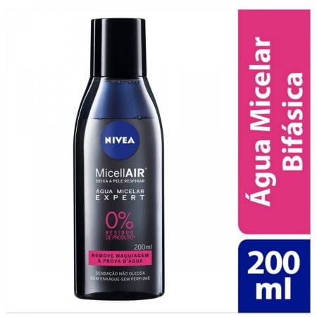 Água Micelar Bifásica Nivea MicellAIR Expert 200ml