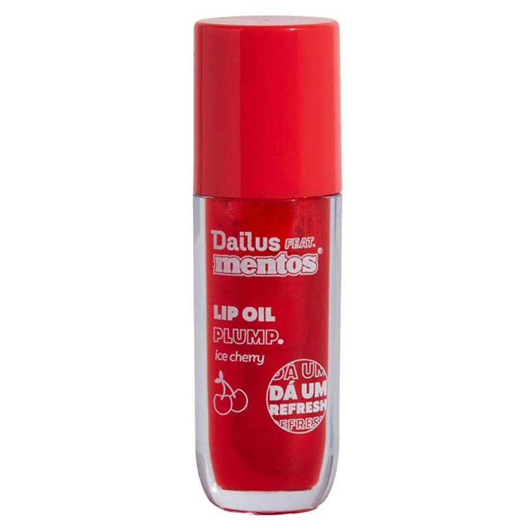 Lip Oil Plump Dailus Mentos Ice Cherry 4ml