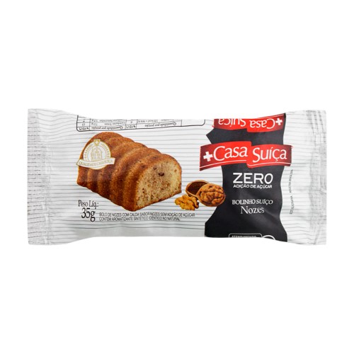 Bolinho Wickbold Casa Suíca Zero nozes 35g