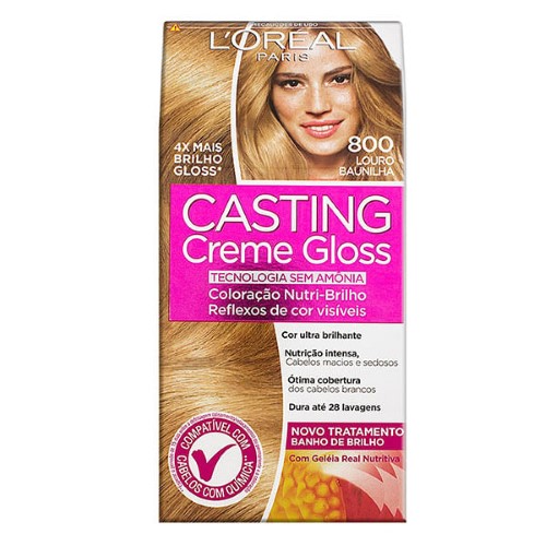 Tintura Casting Creme Gloss Loção Claro - Casting Crem Gloss