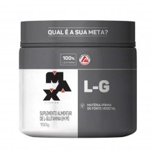 Suplemento Alimentar de L-Glutamina em Pó L-G Max Titanium 150g