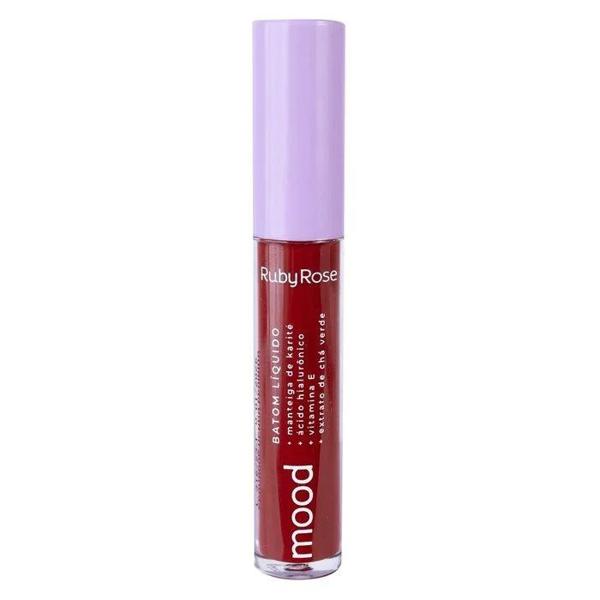 Batom Líquido Mood Ruby Rose Hb 566-s4 3,2ml