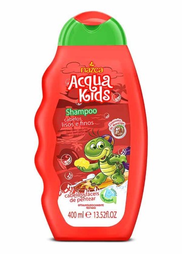 Shampoo Infantil Acqua Kids Cabelos Lisos e Finos com 400ml