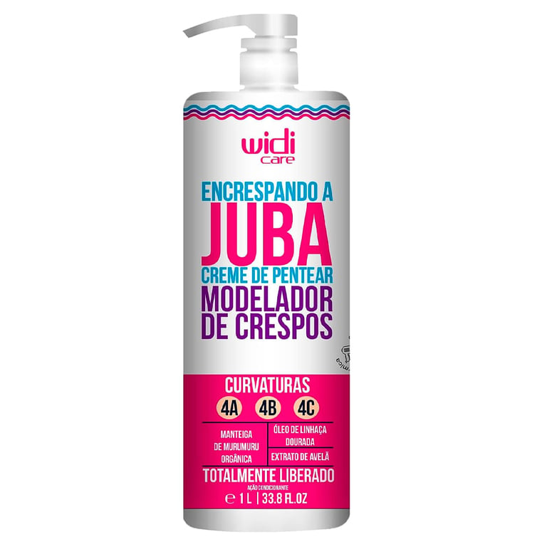 Creme De Pentear Encrespando A Juba Widi Care 1000ml