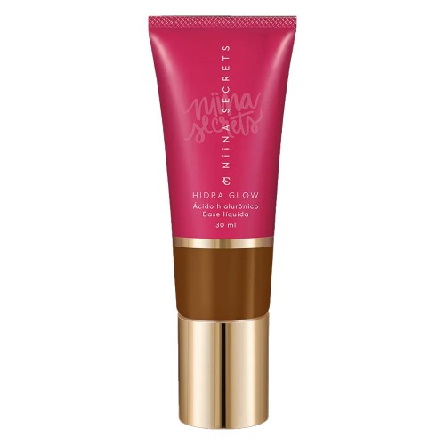 Base Líquida Niina Secrets Hidra Glow Cor 90 com 30ml