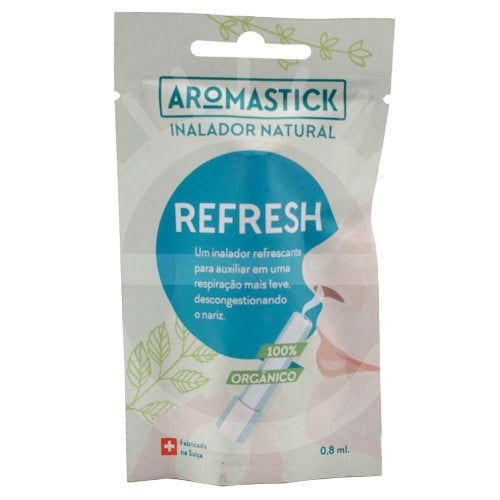 Inalador Nasal Orgânico Refrescante – AromaStick