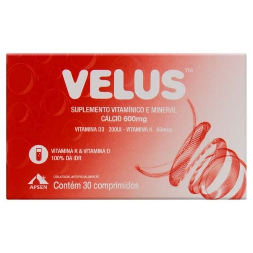 Velus 30 Comprimidos