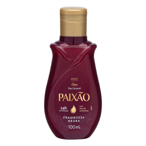 Óleo Corporal Paixão Framboesa Negra 100ml