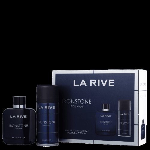 Perfume La Rive Kit Ironstone Masculino - Eau de Toilette 100ml + Desodorante 150ml