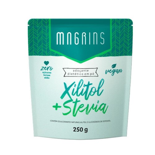 Adoçante Magrins Xilitol + Stevia 250g