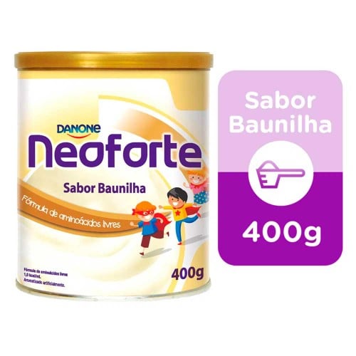 Neoforte Sabor Baunilha Danone 400g