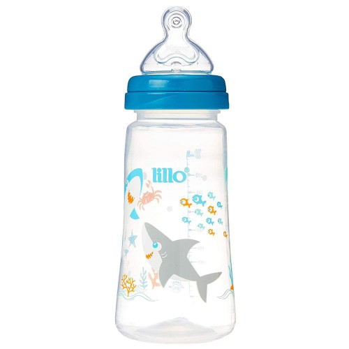 Mamadeira Lillo Design Smart Azul com 1 unidade capacidade 300ml