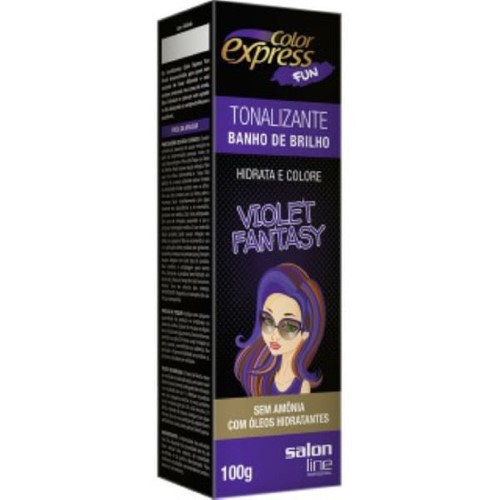 Tonalizante Color Express Fun Violet Fantasy Salon Line 100ml