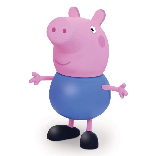 Boneco George Peppa Pig em Vinil 13cm (+24m) - Elka