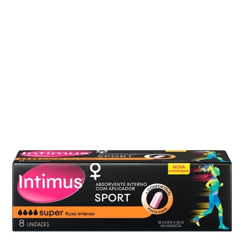 Absorvente Interno Intimus Sport Super 8 unidades