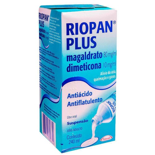 Riopan Plus 80mg Takeda 240ml Suspensão