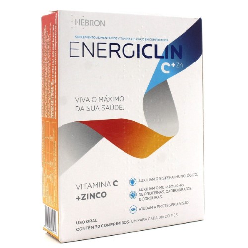 Suplemento Alimentar Energiclin C 30 Comprimidos