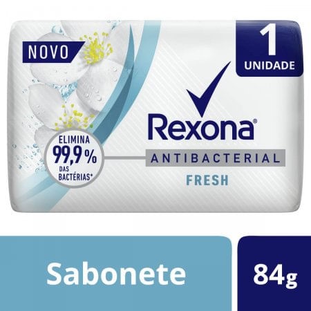 Sabonete em Barra Rexona Antibacterial Fresh 84g