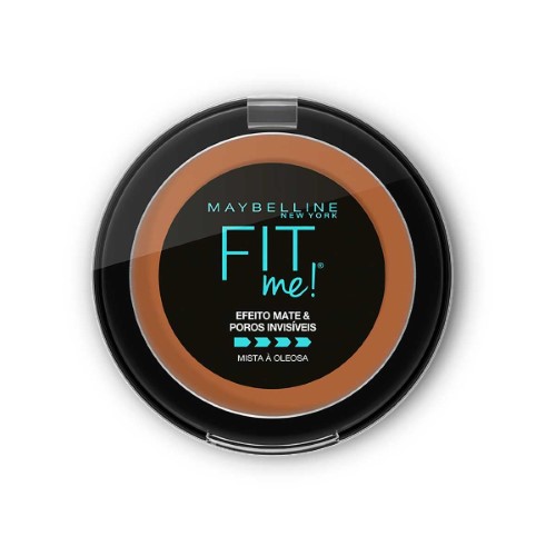 Pó Compacto Maybelline Fit Me! N10 Marrom Neutro com 10g