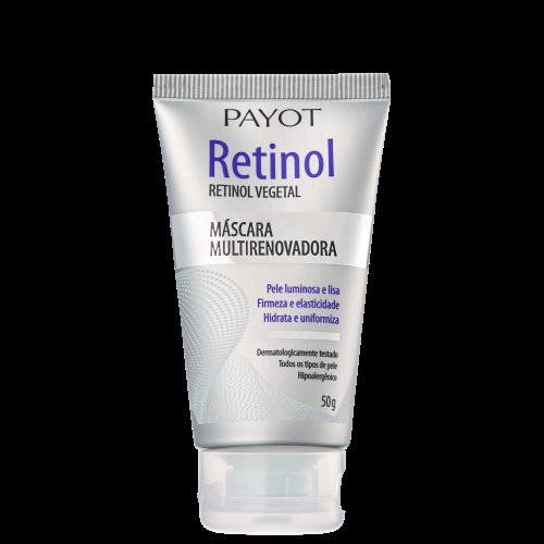 Máscara Facial Multirenovadora Retinol Vegetal Payot 50g