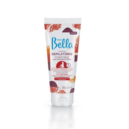 Creme Depilatório Corporal Depil Bella Roma E Amêndoas 100g