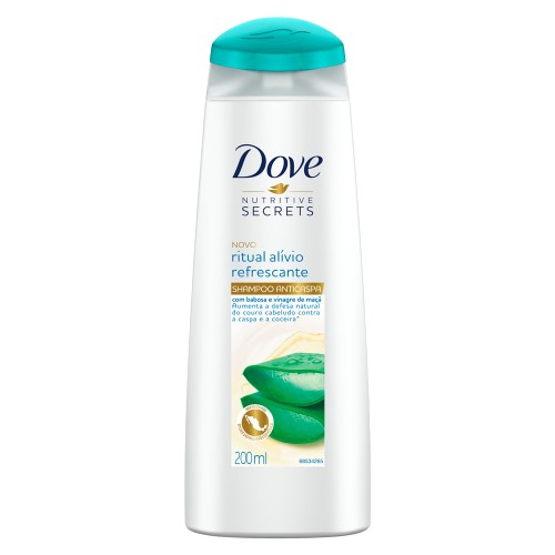 Shampoo Anticaspa Dove Nutritive Secrets Ritual Alívio Refrescante com 200ml