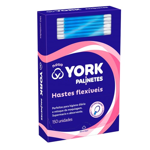 Hastes Flexíveis York Palinetes 150 unidades