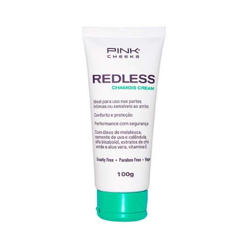 Antiatrito em Creme Pink Cheeks Redless Chamois com 100g